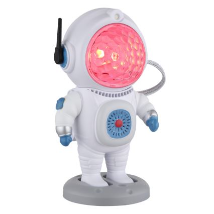 Globo - LED RGB Namizna svetilka LED/6W/5V astronaut bela