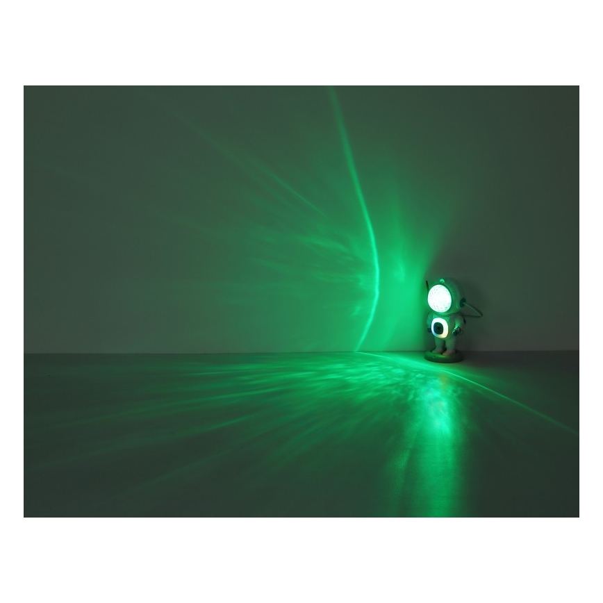 Globo - LED RGB Namizna svetilka LED/6W/5V astronaut bela