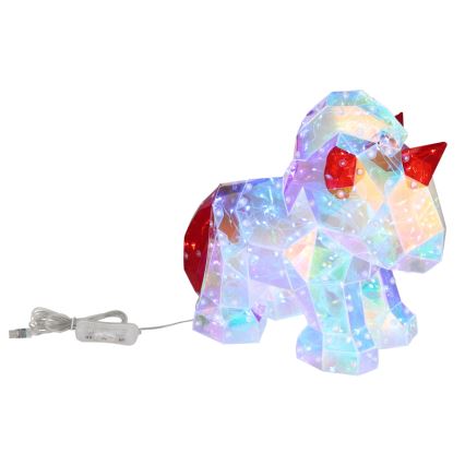 Globo - LED Namizna dekoracija LED/3W/5V USB samorog