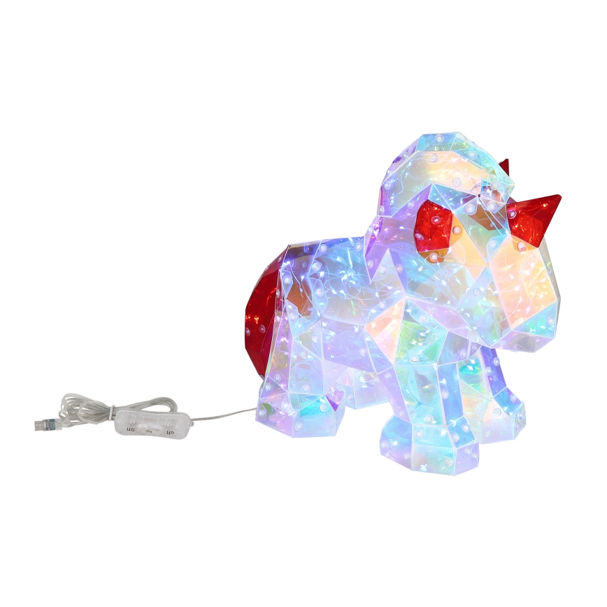 Globo - LED Namizna dekoracija LED/3W/5V USB samorog