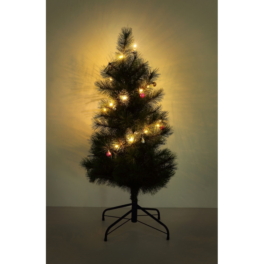 Globo - LED Božična veriga 20xLED/2xAA 2,2m topla bela