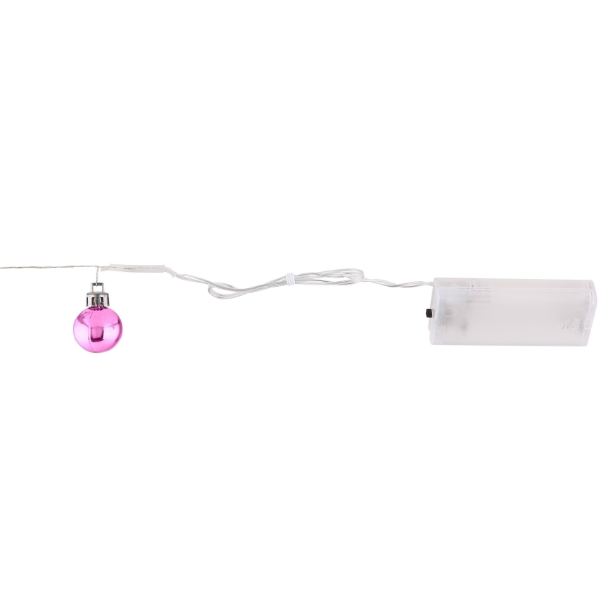 Globo - LED  veriga 20xLED/2xAA 2,2m topla bela