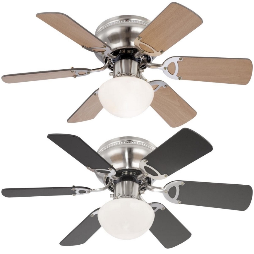 GLOBO 0307 - Stropni ventilator UGO 1xE27/60W/230V