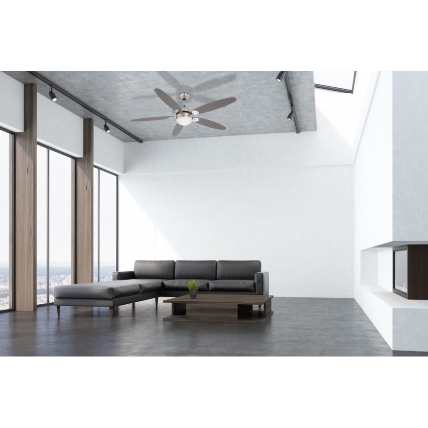 GLOBO 0308 - Stropni ventilator AZURA 1xE14/60W/230V