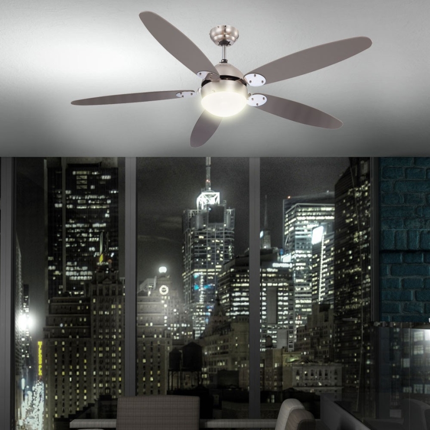 GLOBO 0308 - Stropni ventilator AZURA 1xE14/60W/230V