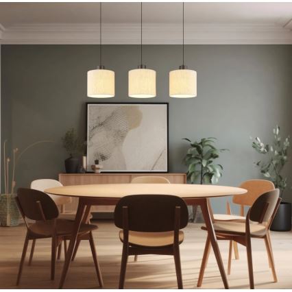 Globo - LED lestenec na jeklenem lanku LED/24W/230V 3000K