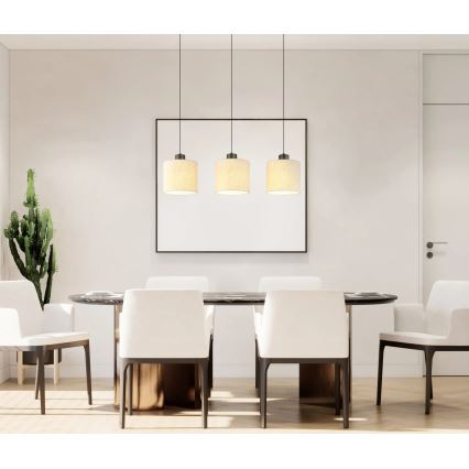 Globo - LED lestenec na jeklenem lanku LED/24W/230V 3000K