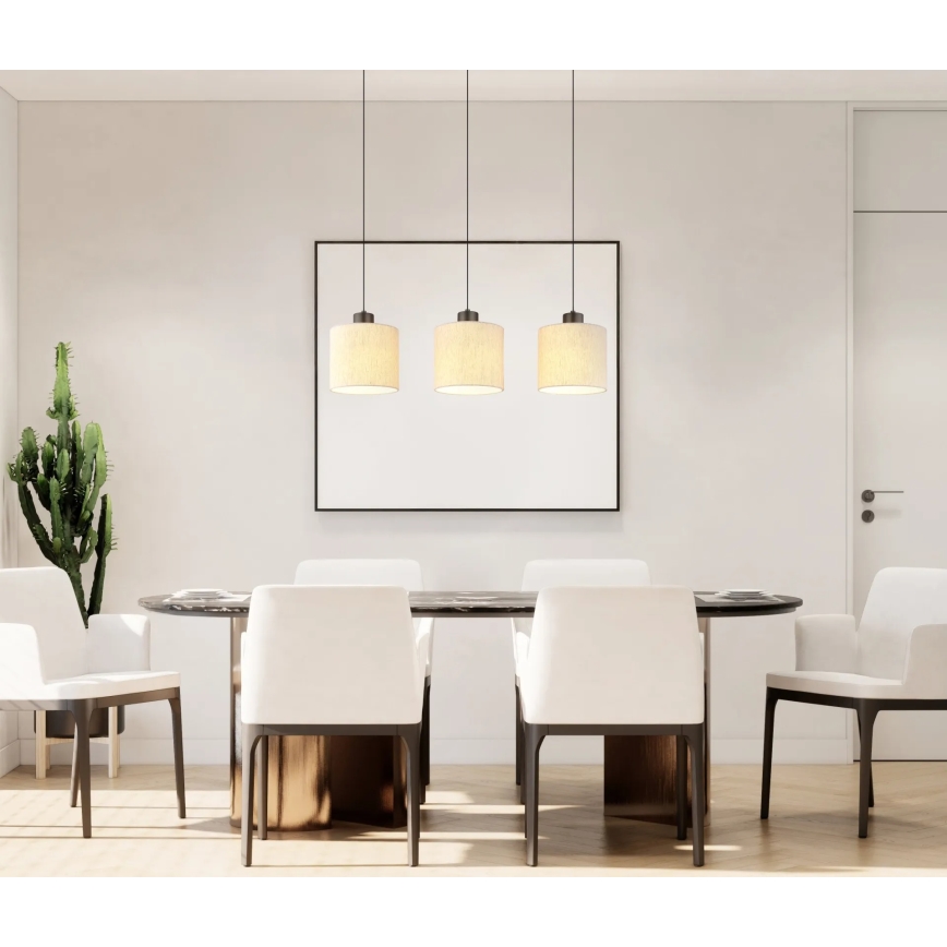 Globo - LED lestenec na jeklenem lanku LED/24W/230V 3000K