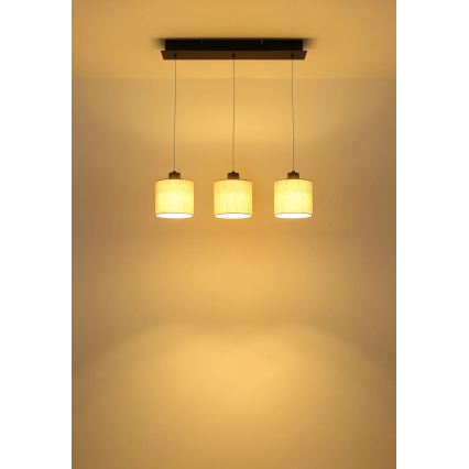 Globo - LED lestenec na jeklenem lanku LED/24W/230V 3000K