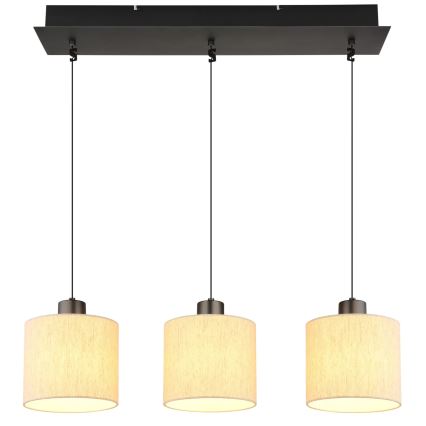 Globo - LED lestenec na jeklenem lanku LED/24W/230V 3000K