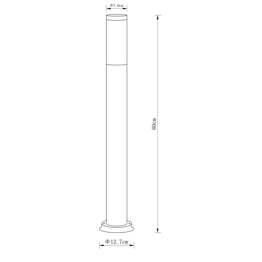 Globo - Zunanja svetilka 1xE27/23W/230V 80 cm IP44