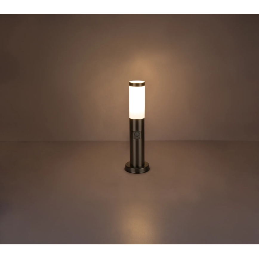 Globo - LED zunanja svetilka s senzorjem 1xE27/8,8W/230V IP44