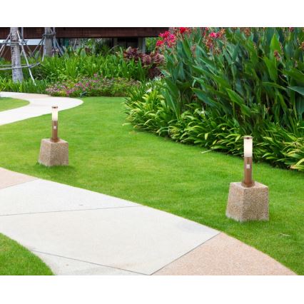 Globo - Zunanja svetilka s senzorjem 1xE27/15W/230V 45 cm IP44