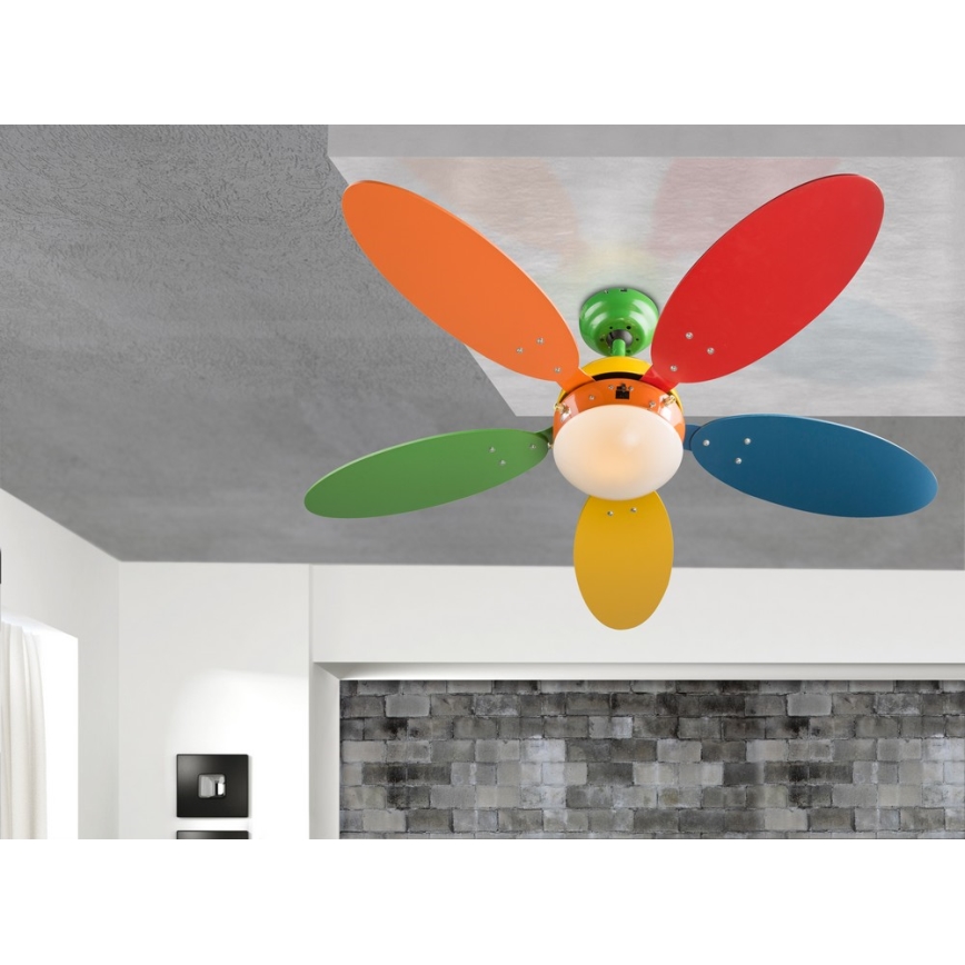 Globo - Stropni ventilator 1xE14/60W/230V