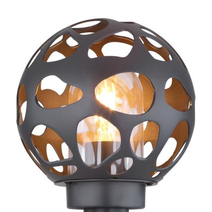Globo - Zunanja stenska svetilka s senzorjem 1xE27/15W/230V IP44