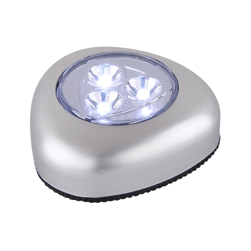 GLOBO 31909 - LED orientacijska svetilka FLASHLIGHT 4xLED/0,21W/3xMicro (AAA)1,5V
