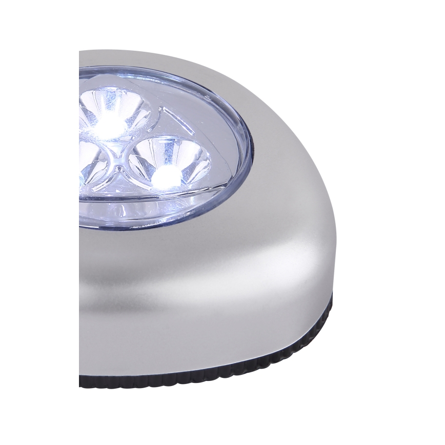 GLOBO 31909 - LED orientacijska svetilka FLASHLIGHT 4xLED/0,21W/3xMicro (AAA)1,5V