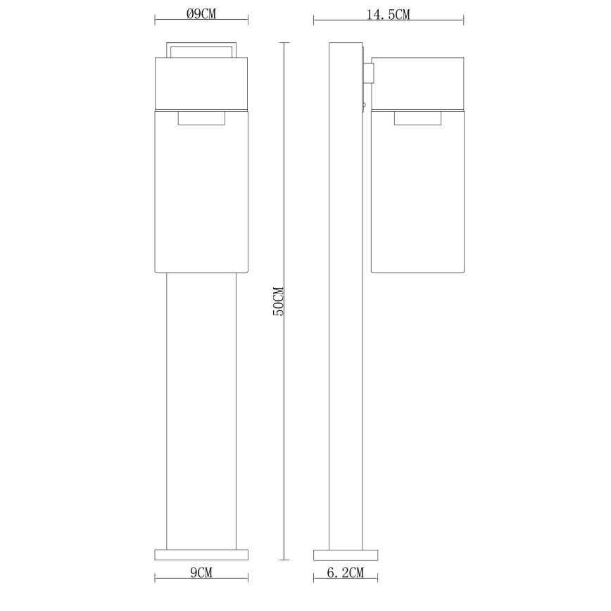 Globo - Zunanja svetilka 1xE27/40W/230V 50 cm IP44