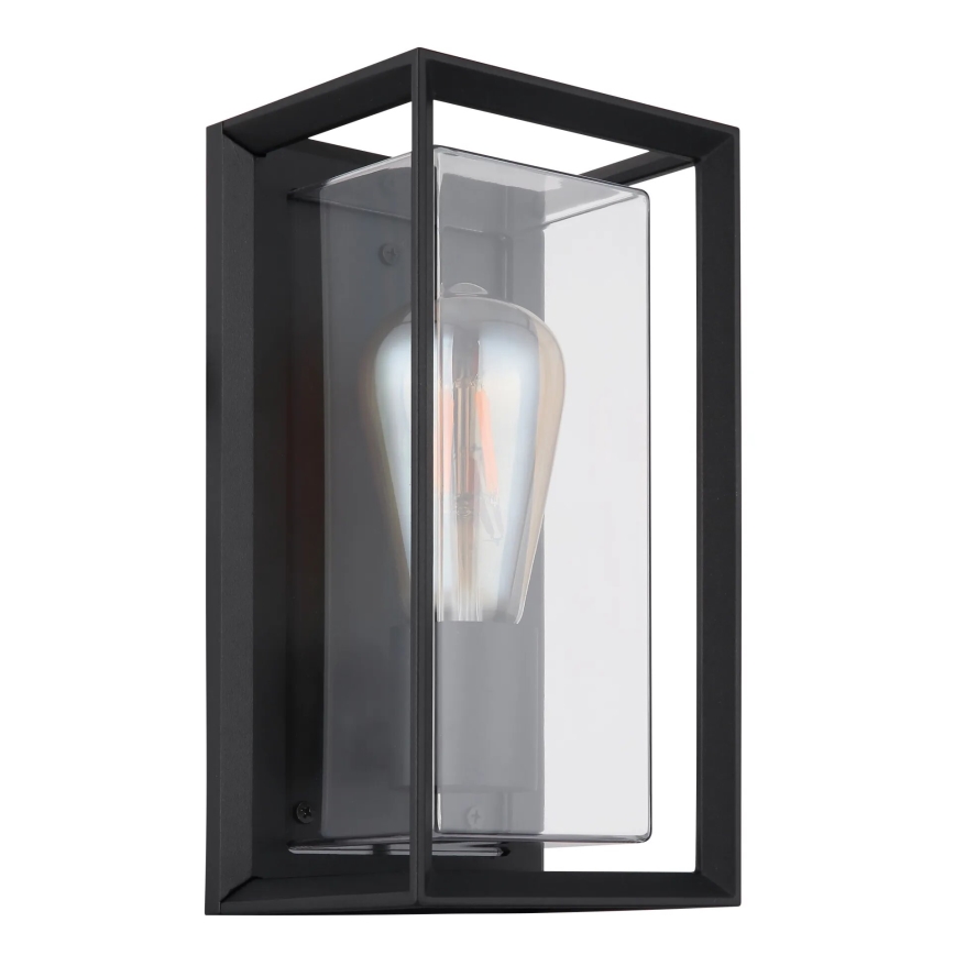 Globo - Zunanja stenska svetilka 1xE27/60W/230V IP44 črna