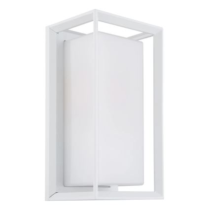 Globo - Zunanja stenska svetilka 1xE27/60W/230V IP44 bela