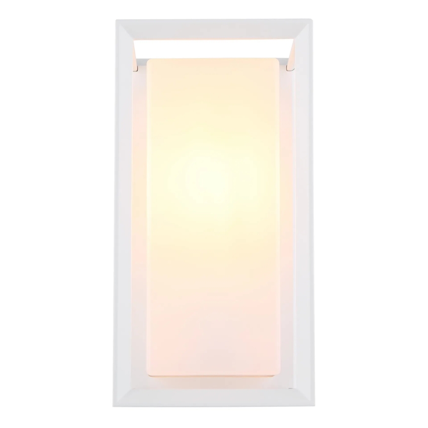 Globo - Zunanja stenska svetilka 1xE27/60W/230V IP44 bela