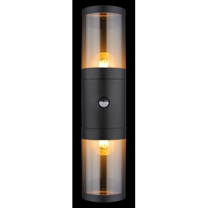 Globo stenska svetilka s senzorjem 2xE27/40W/230V IP44