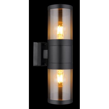 Globo - Zunanja stenska svetilka 2xE27/60W/230V IP44