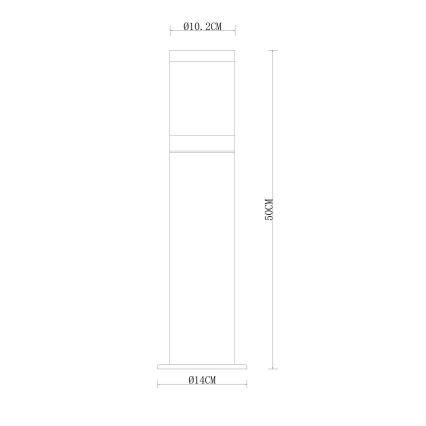 Globo - Zunanja svetilka 1xE27/60W/230V 50 cm IP44