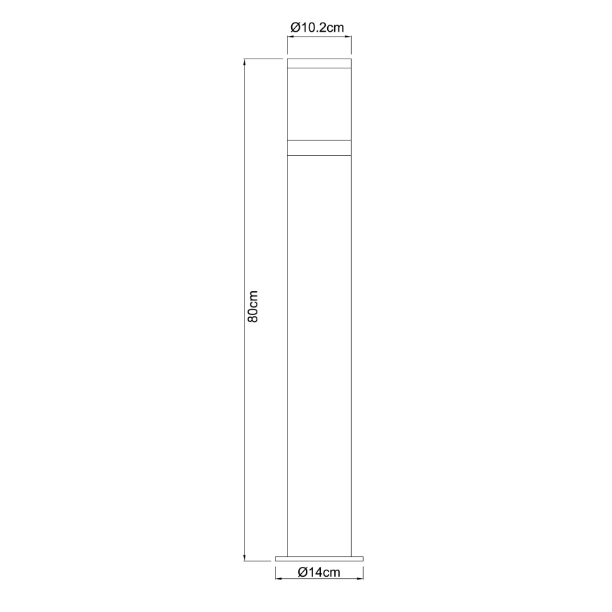 Globo - Zunanja svetilka 1xE27/60W/230V IP44