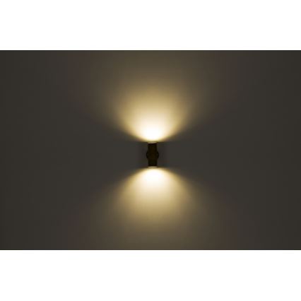 Globo - Zunanja stenska svetilka 2xGU10/35W/230V IP44
