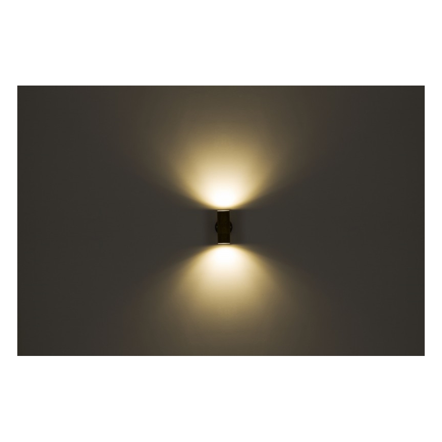 Globo - Zunanja stenska svetilka 2xGU10/35W/230V IP44