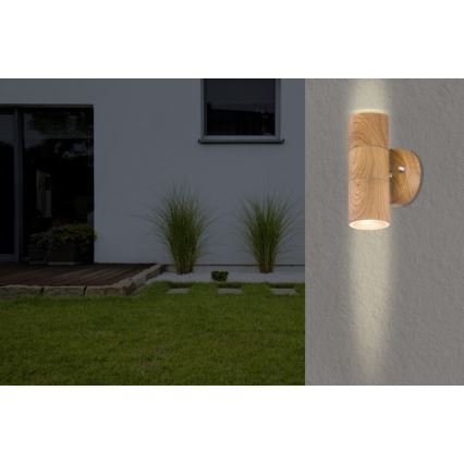 Globo - Zunanja stenska svetilka 2xGU10/35W/230V IP44
