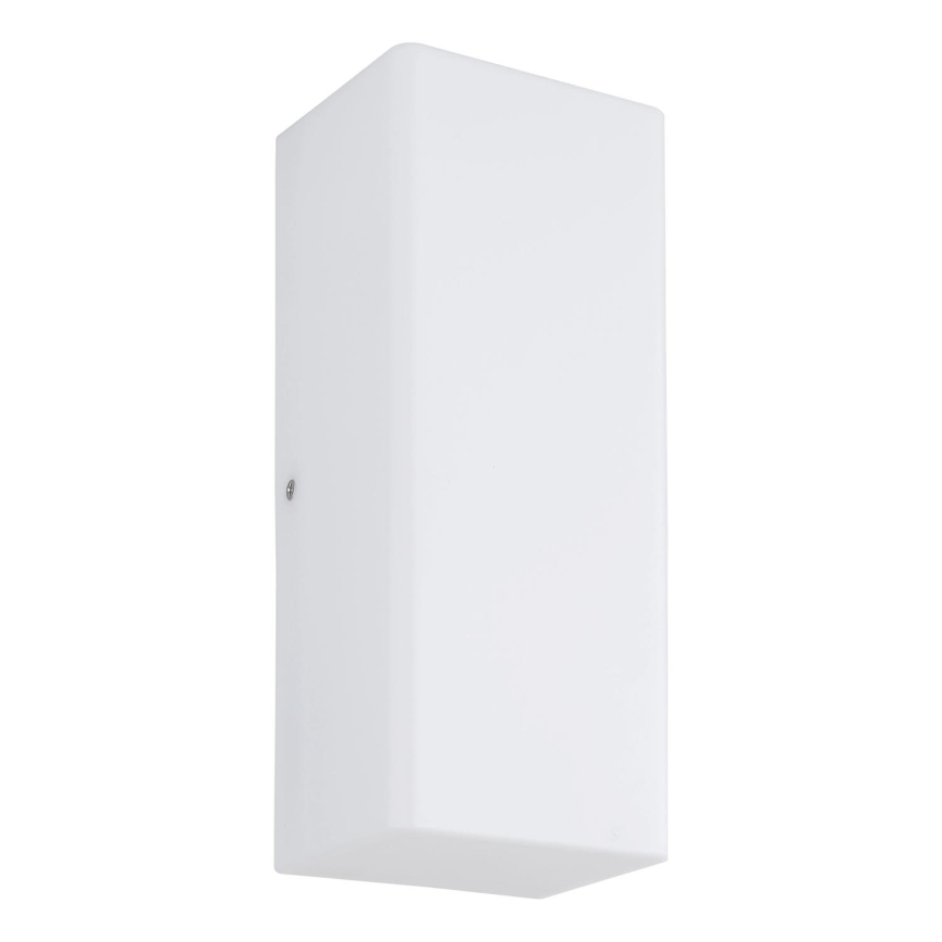 Globo - Zunanja stenska svetilka 1xE27/15W/230V IP44 bela