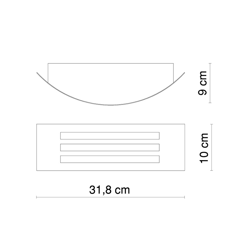 Globo 32094 - LED zunanja razsvetljava CORNUS 1xE27/20W/230V IP44