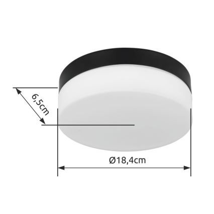 Globo - Kopalniška svetilka 1xE27/60W/230V pr. 18,4 cm IP44