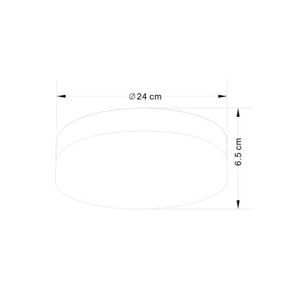 Globo - Kopalniška svetilka 2xE27/40W/230V pr. 24 cm IP44