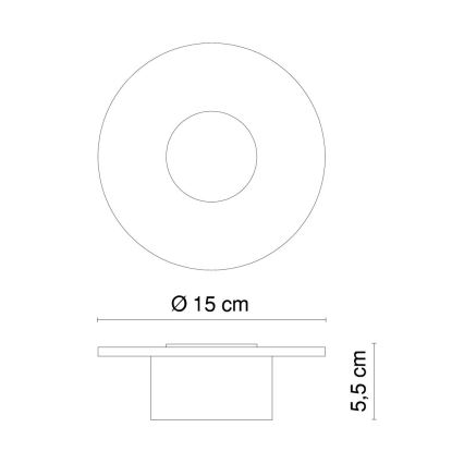 GLOBO 32401 - LED Zunanja svetilka DANA 10xLED/0,06W/3V/230V IP44