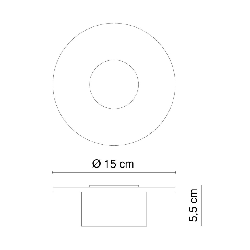 GLOBO 32401 - LED Zunanja svetilka DANA 10xLED/0,06W/3V/230V IP44