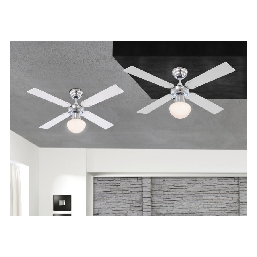 Globo - Stropni ventilator 1xE27/60W/230V