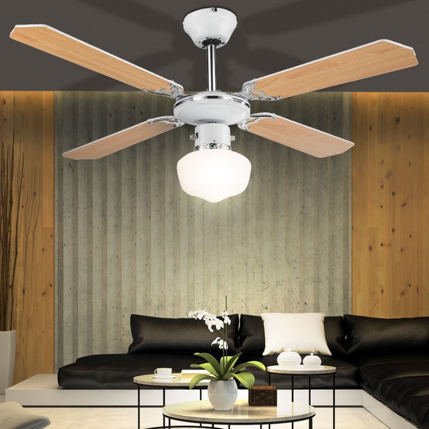 GLOBO 03300 - Stropni ventilator SARGANTANA 1xE27/60W/230V