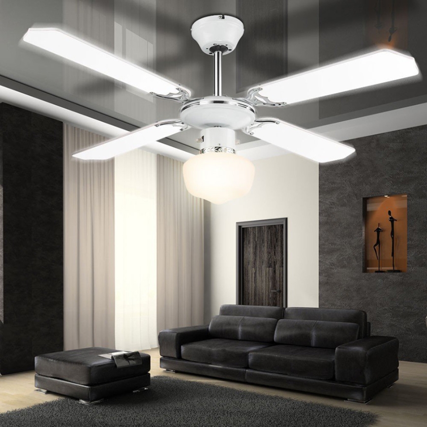 GLOBO 03300 - Stropni ventilator SARGANTANA 1xE27/60W/230V