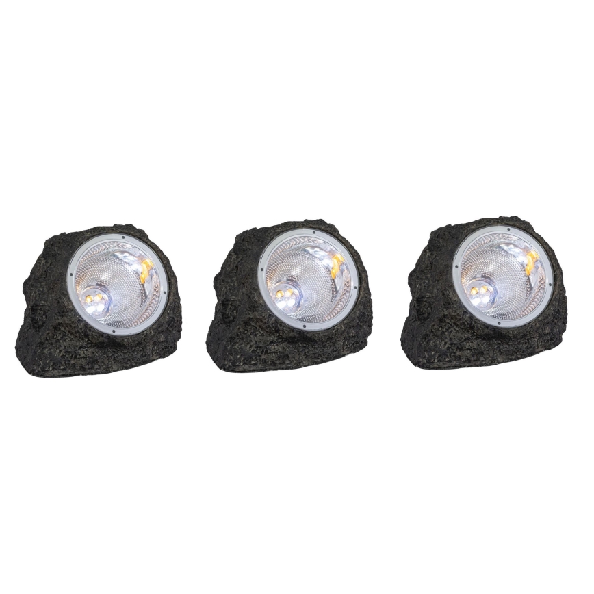 Globo - SET 3x LED Solarna svetilka LED/1,2V IP44 600 mAh
