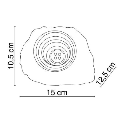 Globo - SET 3x LED Solarna svetilka LED/1,2V IP44 600 mAh