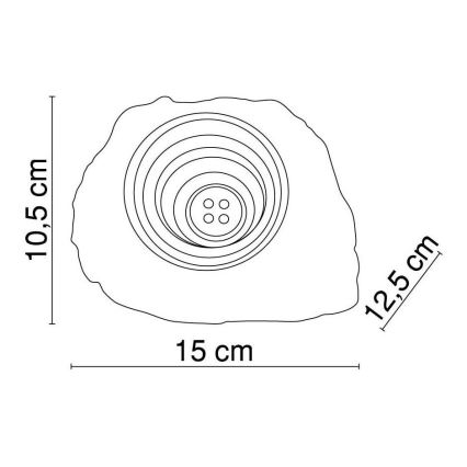 Globo - LED Okrasna solarna svetilka 4xLED/0,06W/1,2V IP44 200 mAh