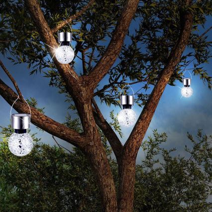 Globo 33056 - Solarna svetilka 1xLED/0,06W/3,2V IP44 400 mAh