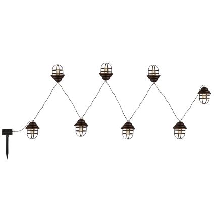Globo - LED Solarna okrasna svetilka 8xLED/3,2V IP44 200 mAh