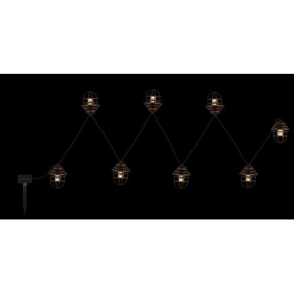 Globo - LED Solarna okrasna svetilka 8xLED/3,2V IP44 200 mAh