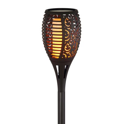 Globo - LED Solarna svetilka LED/5,4W/3V 1800K IP44 črna