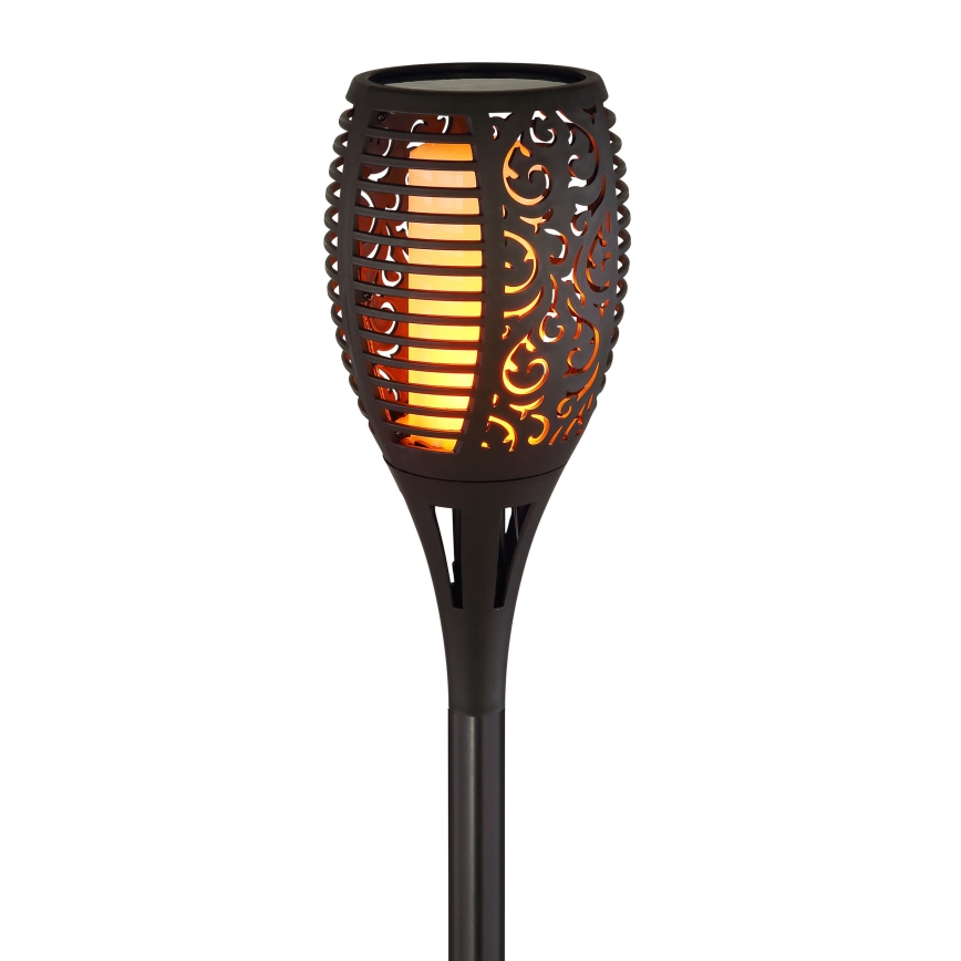 Globo - LED Solarna svetilka LED/5,4W/3V 1800K IP44 črna