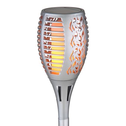 Globo - LED Solarna svetilka LED/3,6W/3V 1800K IP44 sijajni krom